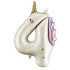 Balão 4 Unicornio 93cm